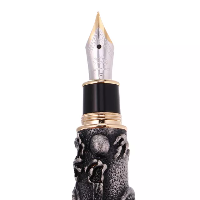 JINHAO Luxury Pen Dragon 0.7mm Bureau et Papeterie Stylo Plume 2
