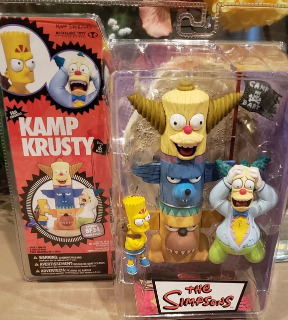 MCFARLANE TOYS THE Simpsons Kamp Krusty Totem Pole Set Action Figures