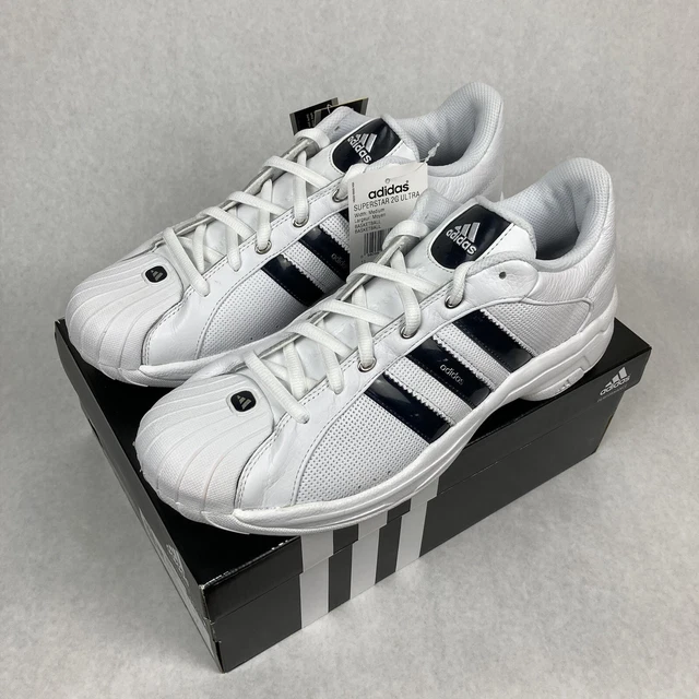 MEN S ADIDAS SUPERSTAR 2G Ultra White Black Basketball Sneaker Size 11.5 NWT 75.00 PicClick