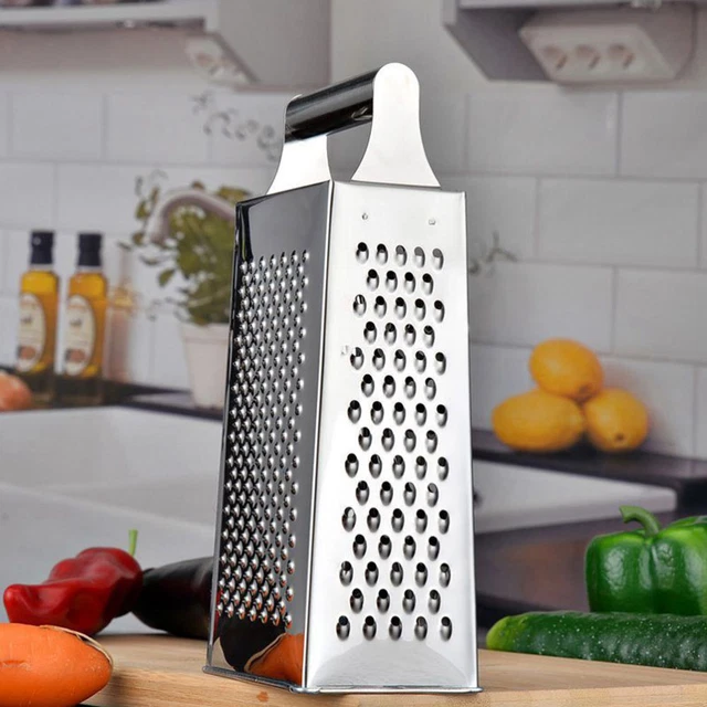 BergHOFF Leo Grattugia Piatta - Acciaio Inox, Grigio, Con Custodia Protettiva - Per Cucina - Foto 8