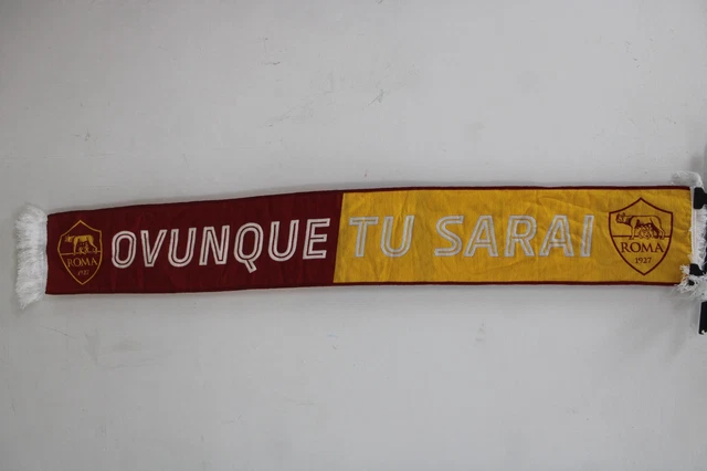 Écharpe AS Roma – Fan Ultras, Modèle Officieux