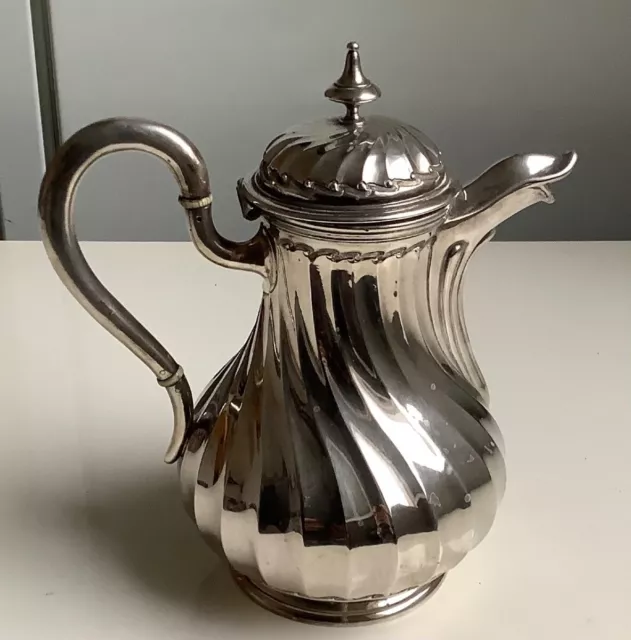 Antique French Sterling Silver Small Coffee Tea Pot Jug Hallmarked 19th C