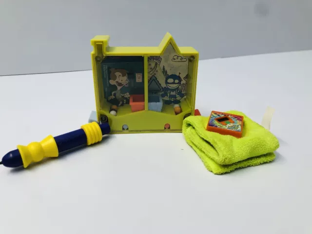 Nickelodeon Burger King Wendy’s Fast Food Kids Meal Toy Lot of 3 1990’s