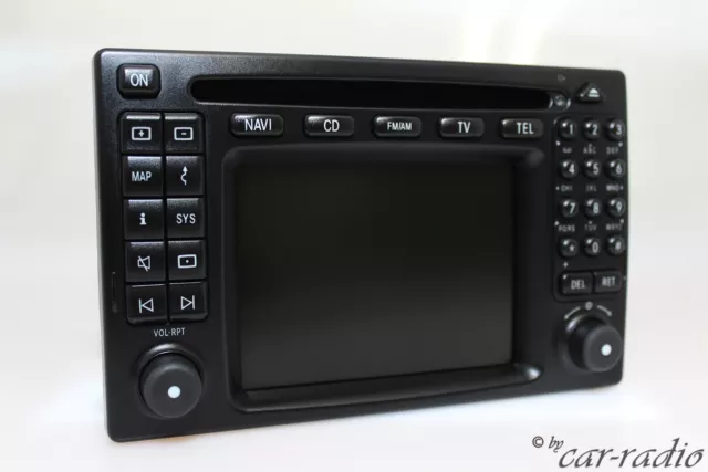 Original Mercedes W163 Comand 2.0 Bluetooth Radio MP3 A1638201489 CD Navigation 2