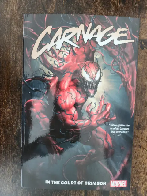 Carnage Vol 1 In The Court of Crimson New Marvel Comics TPB Paperback