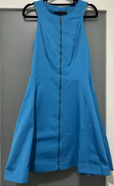 Teal Aqua Cue Dress. 10. Fit And Flare