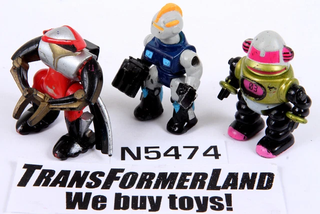 Draxon, Fusor, Proton Series 1 100% Complete Zbots Micro Machines
