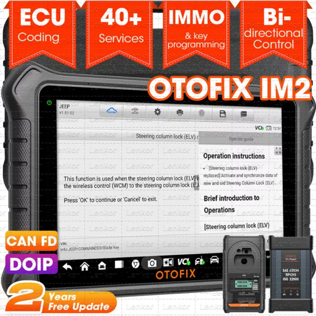 2024 OTOFIX IM2 XP1 Pro IMMO Key Programming Diagnostic Scan Tool as IM608 PRO