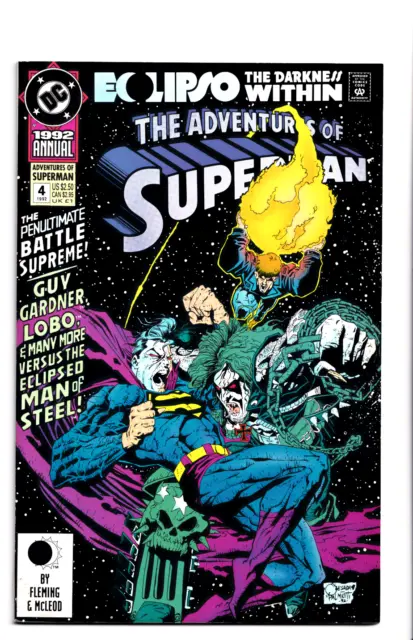 Adventures Of Superman Annual #4 1992 DC Comics