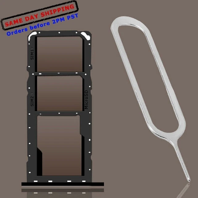 Heavy-Duty SIM and Memory Card Tray Holder Pin for Samsung Galaxy A02s SM-A025U