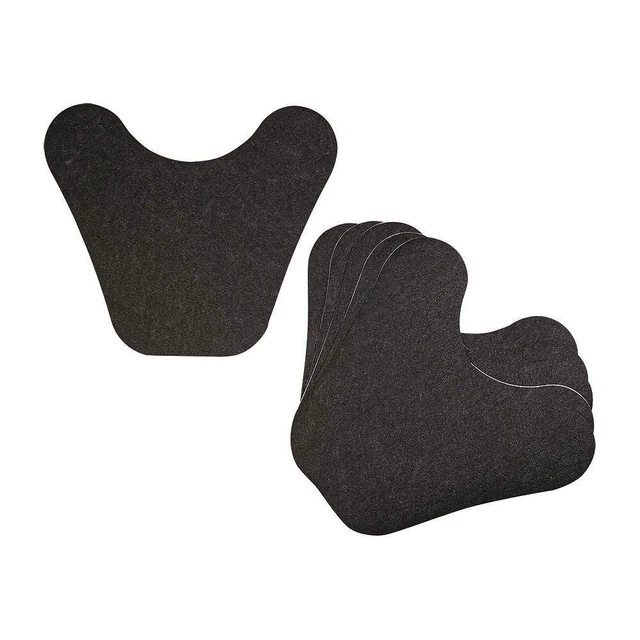 PIG GRP7003-BK Toilet Mat,Black,Unscented,15 1/2 in,PK6