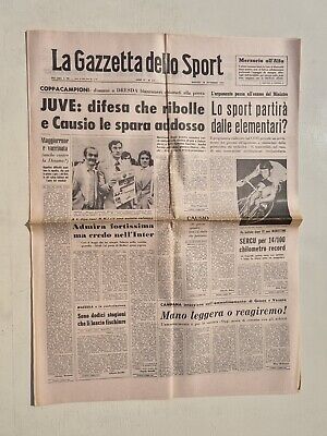 Mazzola Mantova Bally Gazette Dello Sport 19 Octobre 1970 Rivera 