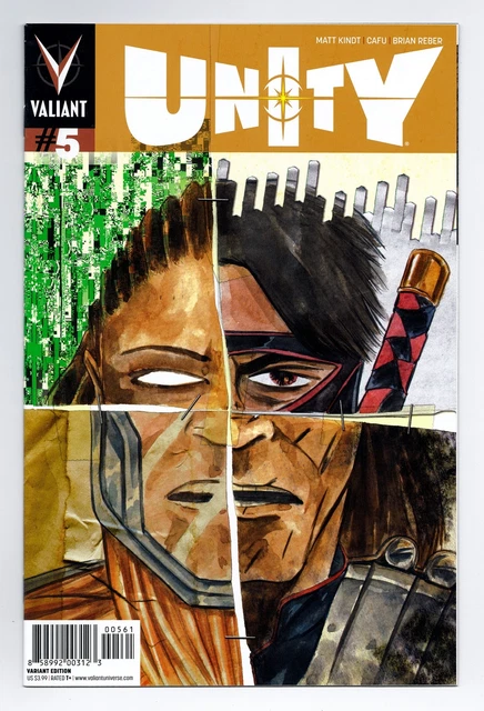 Unity (2013) #5 1:30 Kindt Variant Bagged Boarded Valiant Entertainment Vei Fn