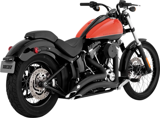 Vance & Hines Big Radius Exhaust System Black 46369