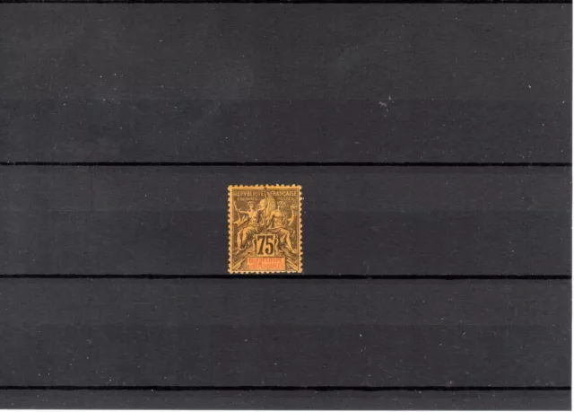Timbre Guadeloupe France Colonie 1892 N°38 Neuf* Mh