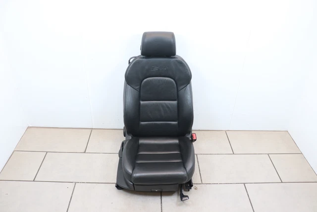 Sedile passeggero S-Line riscaldamento sedili pelle Audi A3 Cabrio 8P nero