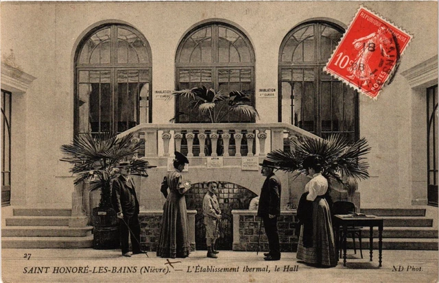 CPA St-HONORÉ-les-BAINS - L'Etabl. thermal le Hall (293031)