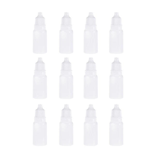 12 Pcs 12pcs Small Containers Dropper Bottles for Liquids Eye