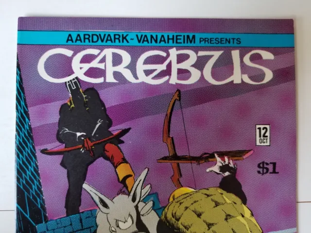 Cerebus #12 Fine/VF (1979, Aardvark Vanaheim) 2nd Cockroach, underground/indie 2