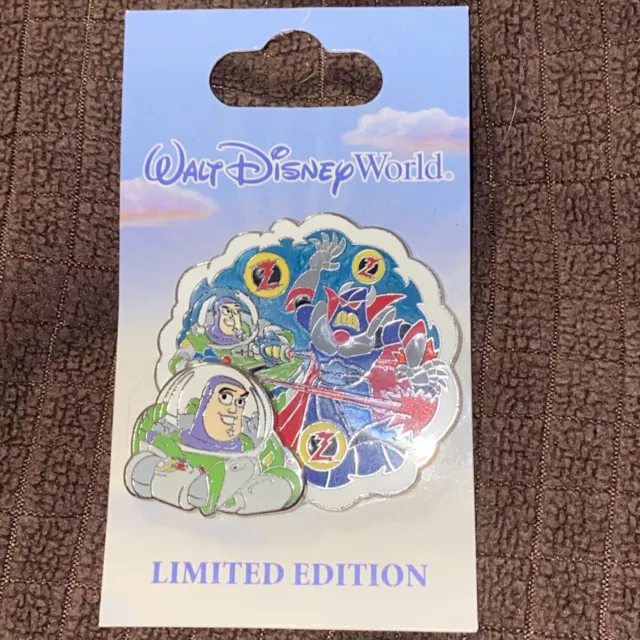 Disney Wdw Where Dreams Come True Buzz Lightyear Toy Story Pin On Card Le 1500