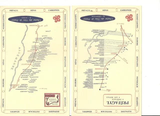 Lot de 29 buvards publicitaires différents - Thèmes : pharmacie, hygiène, santé 3