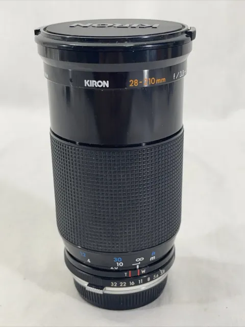 Kiron 28-210 mm f/3.8-5.6 Telephoto Macro Zoom Lens Olympus Mount