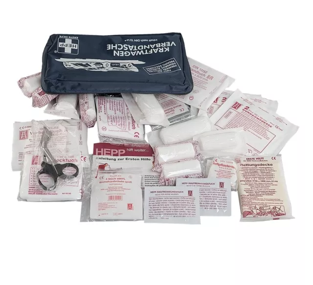 Kit Pronto Soccorso per Auto Moto Barca Camper Viaggio Casa Ufficio Medicazione