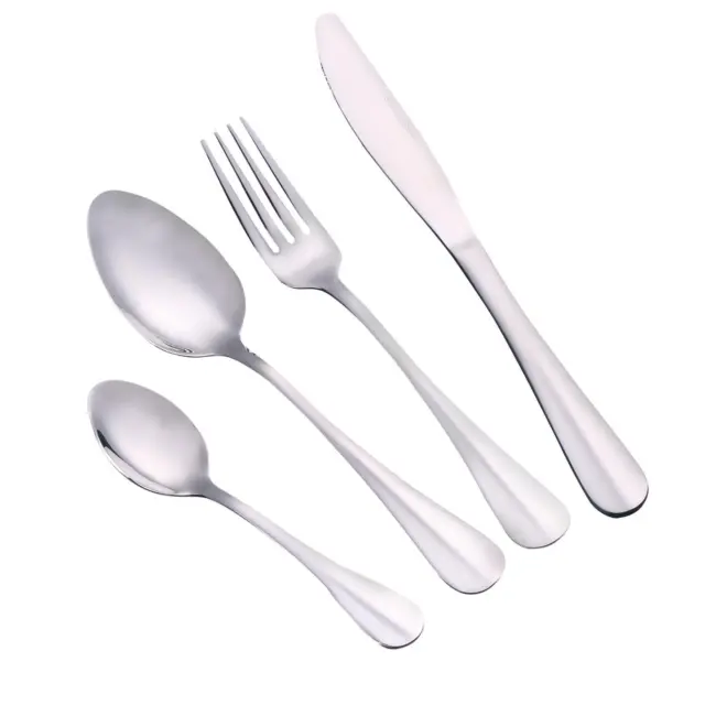 Royalford Stainless Steel Cutlery Set 16 Pieces Tableware Spoon Fork 4 Persons