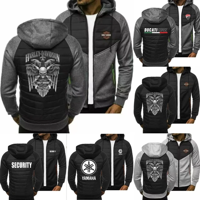 Herren Kapuzenpullover Sweatjacke Pullover Hoodie Sweatshirt Regulierbare Kapuze