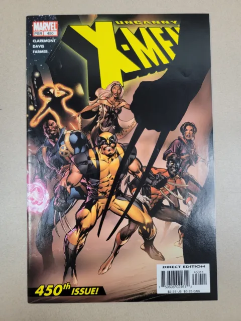 Uncanny X-Men Vol 1 #450 2004 The Cruelest Cut By Chris Claremont Comic Book