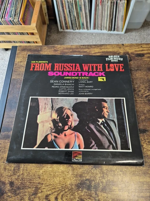 From Russia With Love - James Bond - Original Soundtrack - UK - 1963 - EX -