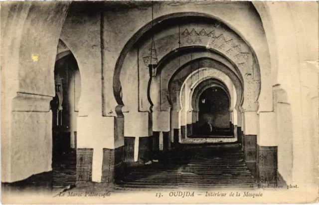 CPA AK MAROC OUDJDA - Interieur de la Mosquée (92523)