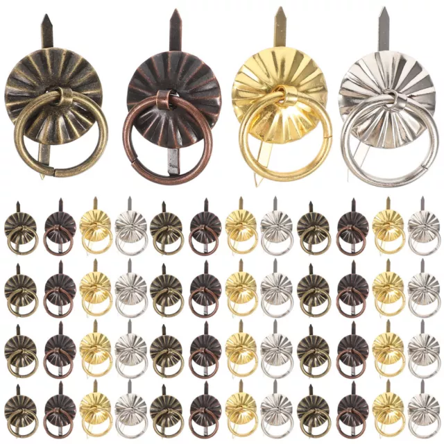 40pcs mini knob decor Metal Multifunctional Cabinet Drawer Handles