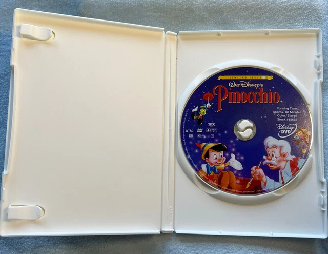 Pinocchio (DVD, 1999, Limited Issue) 2