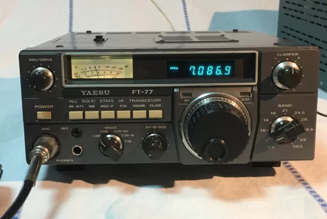 Yaesu FT-77 KW-Transceiver, Amateurfunk, braucht Revision