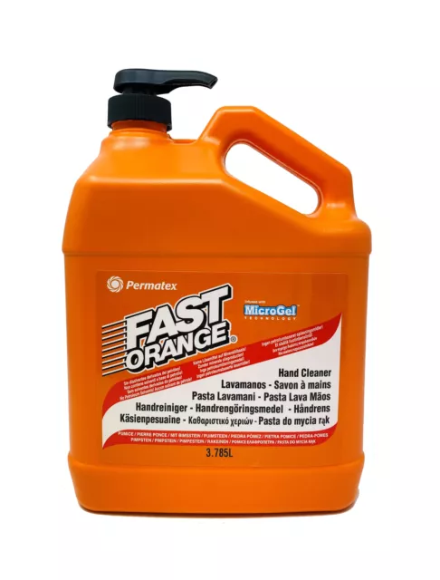 Fast Orange 35405 Handreiniger Handwaschpaste Orange 3,78 Liter Kanister