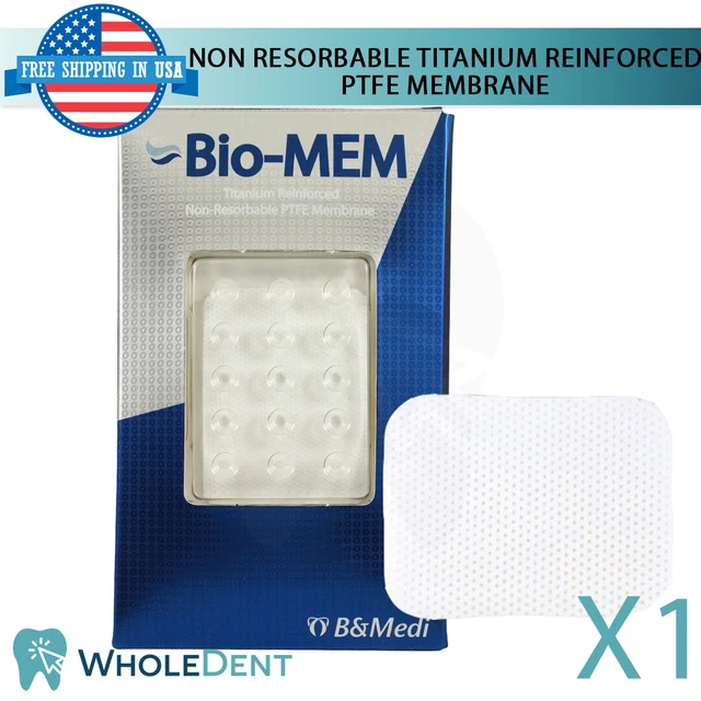 NON RESORBABLE MEMBRANE Barrier PTFE Surgical Dental Implant 30x40mm