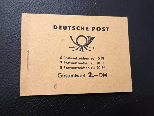 Deutsche Post DDR Markenheftchen 1957 komplett / postfrisch