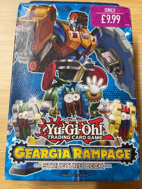 YUGIOH TCG GEARGIA Rampage Structure Deck (YU-GI-OH!) 29.99 - PicClick UK