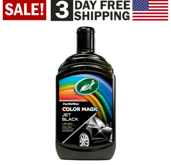 TURTLE WAX COLOR Magic Black Car Polish (16 oz) TURT374KTR 29.49
