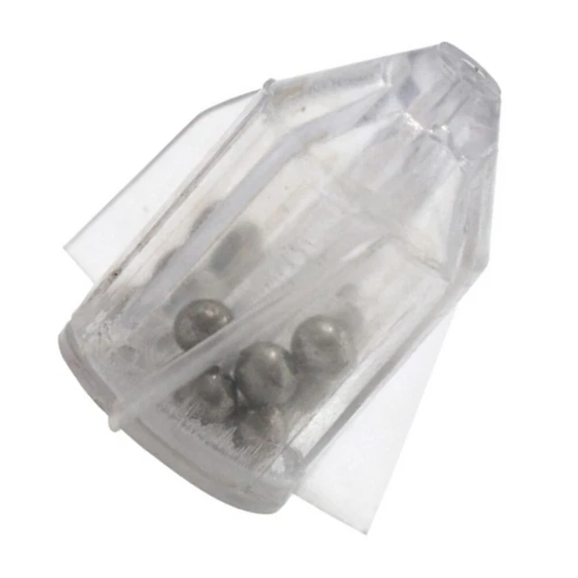 20/50 Pezzi Pesca Doppio Sonaglio Rumore Sonaglio Perline Portatile ABS - Foto 2