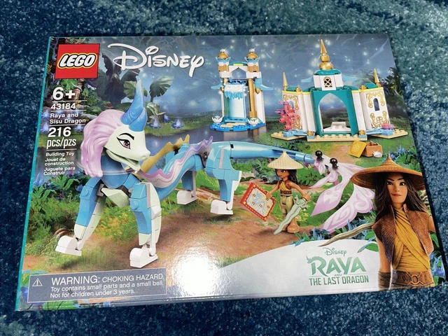 LEGO DISNEY RAYA And The Last Dragon-Raya & Sisu Dragon #43184 216 Pc ...