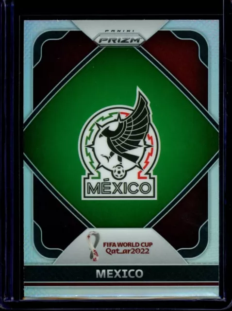 2022 Panini Prizm World Cup #16 Team Mexico Silver Prizm