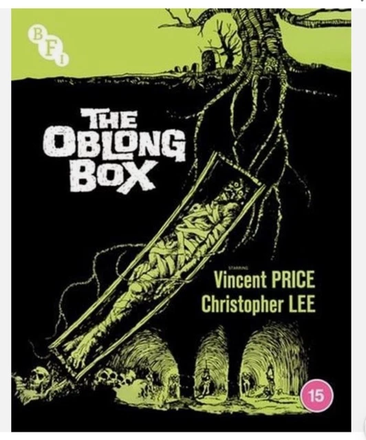 BLU-RAY THE OBLONG Box Vincent Price Christopher Lee Bfi Edition New ...