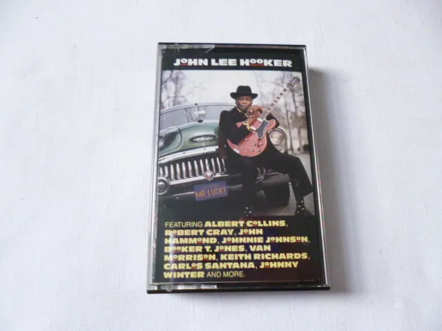 John Lee Hooker ~ Mr Lucky ~ Silvertone 1991 Uk Blues Cassette Tape