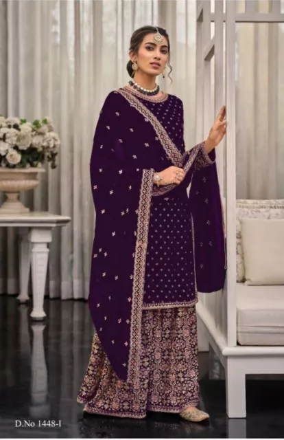 Indian Party Bollywood Designer Salwar Kameez Anzug Anarkali Kleid Pakistan Wear