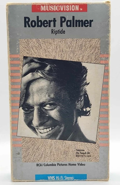 Vision Riptide MUSIC VISION ROBERT Palmer Riptide VHS Tape 1986 Vintage Music Videos £ ...