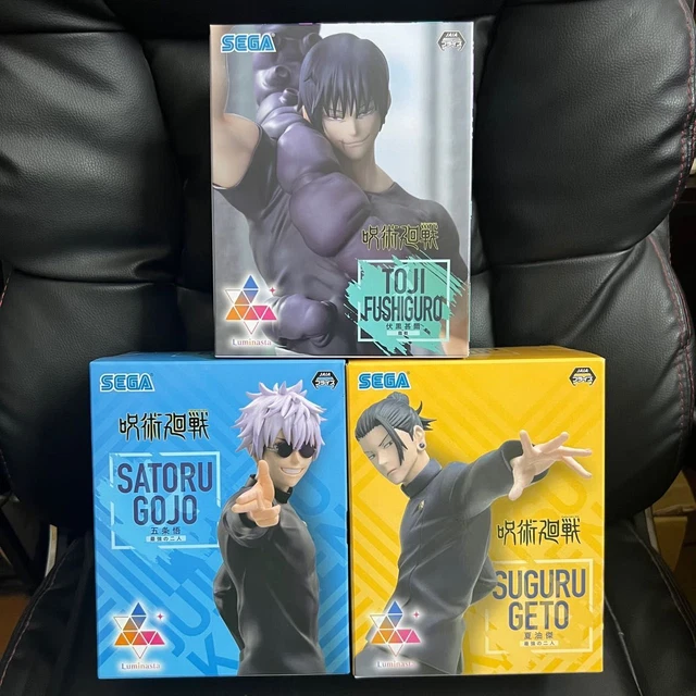 JUJUTSU KAISEN SATORU Gojo Suguru Geto Toji Fushiguro Figure Luminasta