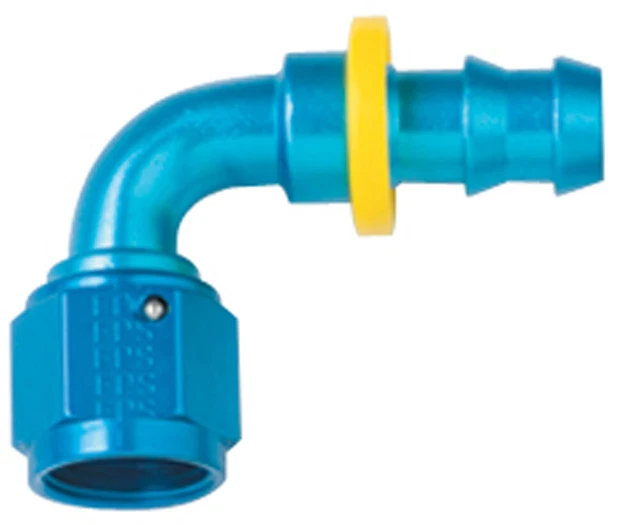 Fragola 90 Degree 16An Hose To 16An 8000 Series Push-Lite Hose End P/N 209016