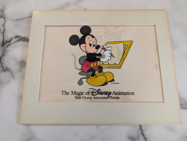 WALT DISNEY MGM Studios Art of Animation Cel "Drawing Mickey" From USA ...